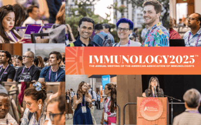 Collage of images featuring events at IMMUNOLOGY2025