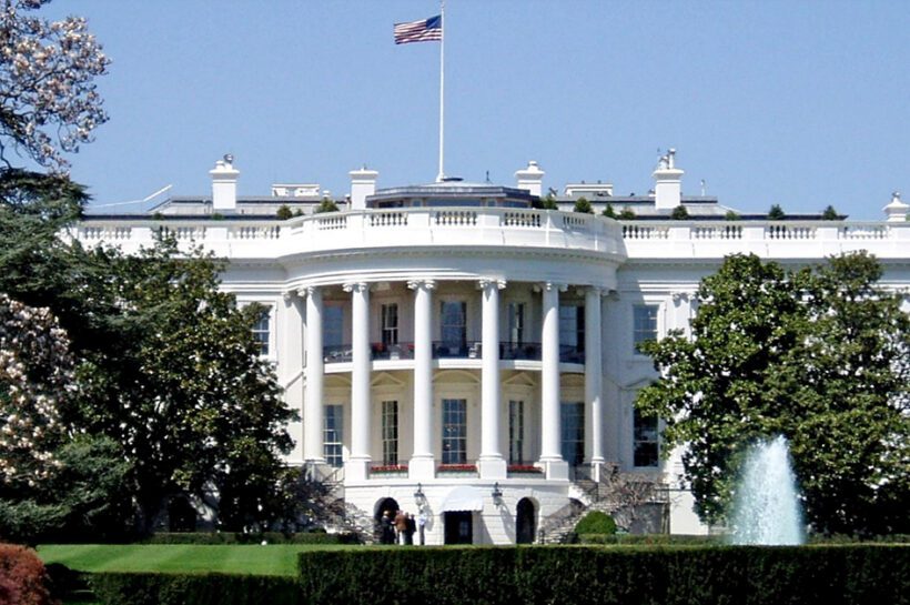The White House, viewed from the south