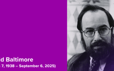 Headshot of David Baltimore