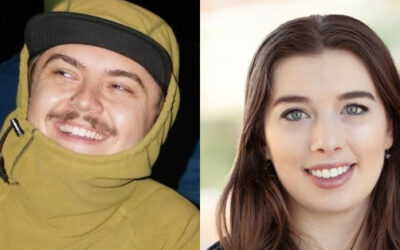 Headshots of four people