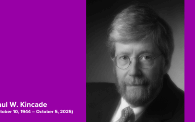 Headshot of Dr. Paul W. Kincade (October 10, 1944 – October 5, 2025)