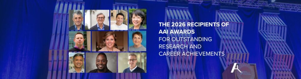 Headshots of the 2026 AAI Career Award Recipients