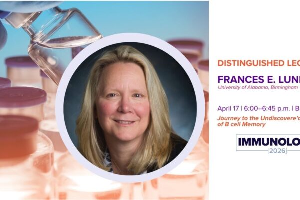 Get to Know a Distinguished Lecturer: Frances E. Lund, PhD