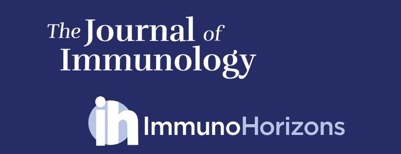 The logos for The Journal of Immunology and ImmunoHorizons