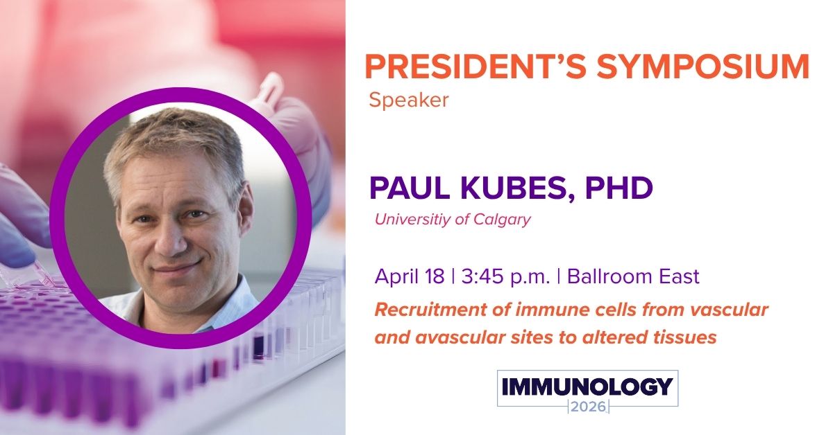 Headshot of Paul Kubes, PhD