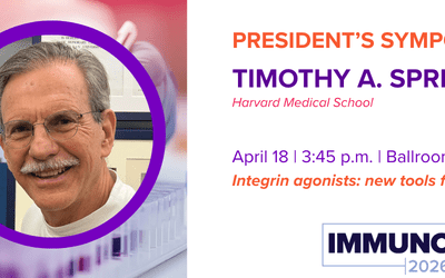 Timothy A. Springer, PhD, Harvard Medical School. President's Symposium Lecture: Integrin agonists: new tools for organoids