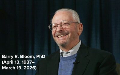 Headshot of Dr. Barry R Bloom