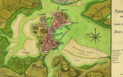 1775 Map of Boston