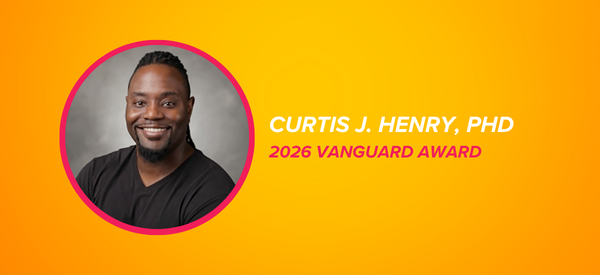 Dr. Curtis Henry receives the 2026 AAI Vanguard Award