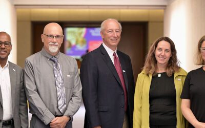 Photo of Avery August, Sean Terwilliger, David Holtzman, Susan Kaech, and Marion Pepper