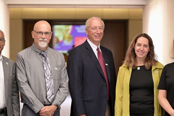 Photo of Avery August, Sean Terwilliger, David Holtzman, Susan Kaech, and Marion Pepper